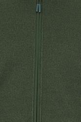 BadRhino Big & Tall Green Full Zip Textured Sweatshirt | BadRhino 8