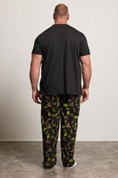 BadRhino Big & Tall Black Grinch Pyjama Set | BadRhino 2