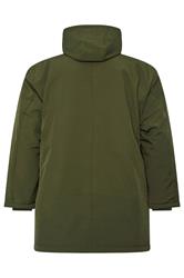 KAM Big & Tall Khaki Green Softshell Jacket | BadRhino 2