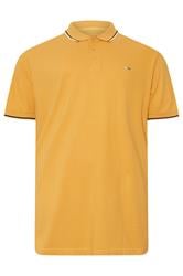 BadRhino Big & Tall Yellow Tipped Polo Shirt | BadRhino 5