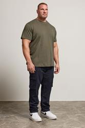 BadRhino Navy Blue Stretch Cargo Trousers | BadRhino 2