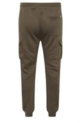 D555 Big & Tall Khaki Green Cargo Cuffed Joggers | BadRhino 2