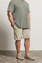 JACK & JONES Big & Tall Crockery Brown Shorts | BadRhino 3