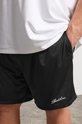 BadRhino Big & Tall Black Lightweight Mesh Shorts | BadRhino 6