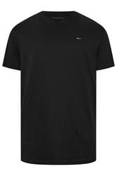 BadRhino Big & Tall Black Relaxed T-Shirt | BadRhino 1