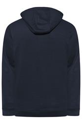 BadRhino Big & Tall 2 PACK Navy Blue Zip Through Hoodies | BadRhino 9
