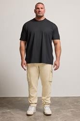 BadRhino Beige Brown Stretch Cargo Trousers | BadRhino 2