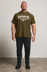 BadRhino Black Stretch Cargo Trousers | BadRhino 2