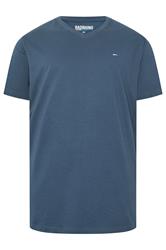 BadRhino Big & Tall Navy Blue 5 Pack V-Neck T-Shirts | BadRhino 7