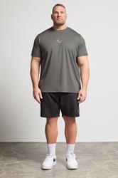 IronRhino Big & Tall Grey Performance T-Shirt | BadRhino 2