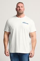 BadRhino Big & Tall Off White Ibiza Paradise Graphic T-Shirt | BadRhino 2