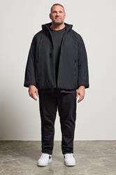 JACK & JONES Big & Tall Black Transitional Jacket | BadRhino 2