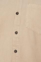 BadRhino Big & Tall Natural Brown Corduroy Overshirt | BadRhino 3