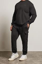 BadRhino Black Cargo Joggers | BadRhino 1