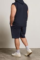 BadRhino Navy Blue Essential Jogger Shorts | BadRhino 3