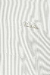 BadRhino Big & Tall Green Stripe Long Sleeve Oxford Shirt | BadRhino 4