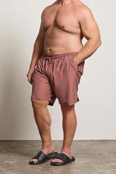 BadRhino Big & Tall Burnt Orange Swim Shorts | BadRhino 2