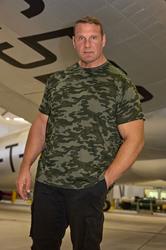 BadRhino Green Camo Print Crew Neck T-Shirt | BadRhino 1