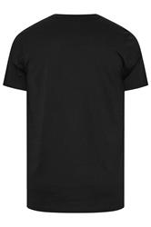 BadRhino Big & Tall Black 5 Pack V-Neck T-Shirts | BadRhino 3