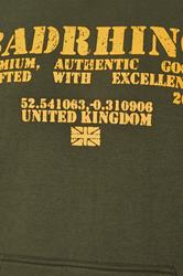 BadRhino Big & Tall Khaki Green Military Print Hoodie | BadRhino 7