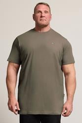 BadRhino Big & Tall Brown Extra Long T-Shirt | BadRhino 1