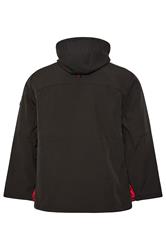 D555 Big & Tall Black Padded Soft Shell Jacket | BadRhino 2