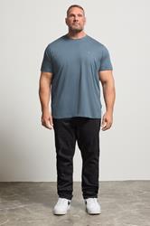 BadRhino Big & Tall 5 PACK Black/Green/Marshmellow White/Brown/Blue T-Shirts | BadRhino 3