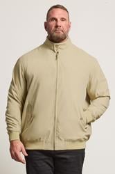 BadRhino Big & Tall Brown Harrington Jacket | BadRhino 1
