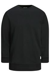 JJACK & JONES Big & Tall Black Sweatshirt | BadRhino 2