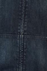 BadRhino Big & Tall Blue Denim Hooded Zip Through Jacket | badRhino 4