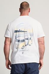 BadRhino Big & Tall White Volkswagen Graphic T-Shirt 2