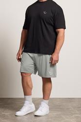 IronRhino Big & Tall Grey Lightweight Performance Shorts | BadRhino 3