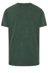 BadRhino Big & Tall Green Acid Wash Tiger Graphic T-Shirt | BadRhino 7