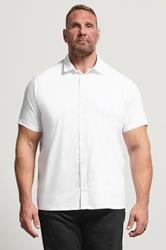BadRhino Big & Tall White Short Sleeve Shirt | BadRhino 1