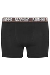 BadRhino Big & Tall 5 PACK Black Waistband Boxers | BadRhino 6