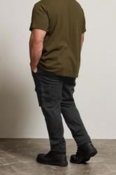 BadRhino Black Stretch Cargo Trousers | BadRhino 3