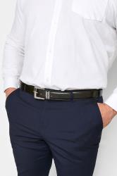 D555 Black Kingsize Bonded Leather Belt | BadRhino 1