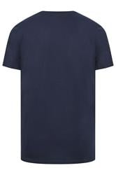 BadRhino Big & Tall Navy Blue England Crest T-Shirt | BadRhino 6