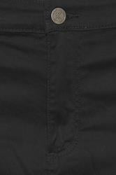 KAM Big & Tall Black Chino Trousers | BadRhino 5