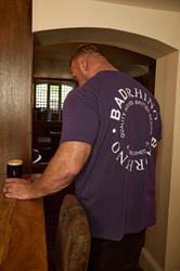 BadRhino Big & Tall Plum Purple Circle Logo T-Shirt | BadRhino 1