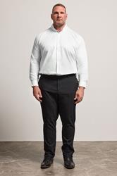 BadRhino Black Plain Suit Trousers | BadRhino 4