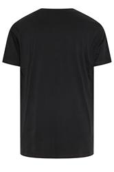 KAM Big & Tall Jet Black California Customs Graphic Print T-Shirt | BadRhino 2