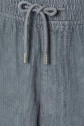 BadRhino Big & Tall Blue Elasticated Waist Corduroy Shorts | BadRhino 9