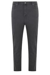 KAM Big & Tall Charcoal Grey Stretch Jeans | BadRhino 1
