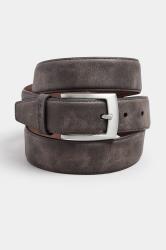 BEN SHERMAN Brown Templeman Casual Belt