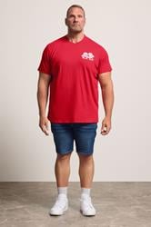 BadRhino Big & Tall Red 'Grill & Chill' T-Shirt | BadRhino 1