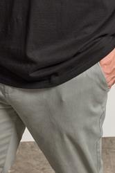 BadRhino Big & Tall Sage Green Stretch Chinos | BadRhino 6