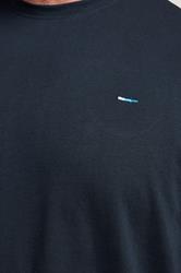 BadRhino Big & Tall Navy Blue Relaxed T-Shirt | BadRhino 4
