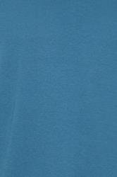 D555 Big & Tall Teal Blue Core T-Shirt | BadRhino 5