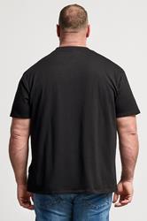 BadRhino Big & Tall Black Misfits Graphic T-Shirt | BadRhino 2